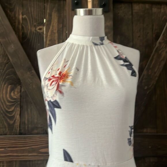 Summer Maxi Hawaiian Beach Halter Neck Formal Long Fall Wedding Guest Dresses - Picture 4 of 13